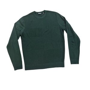 Murano Dark Green Crewneck Sweater